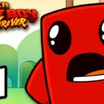 Super Meat Boy Forever – Gameplay Walkthrough Part 1 – Chipper Grove! (Light World)