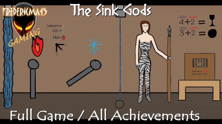 The Sink Gods FULL GAME Walkthrough / All Achievements + Aftermath (New Chapter)