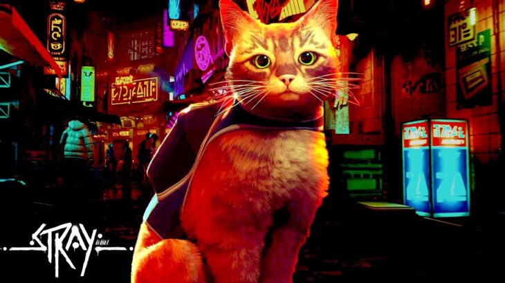 SNSで今話題の「迷子の猫」になってサイバーパンク都市を冒険するゲーム – Stray Part1