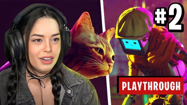GAME OF THE YEAR?! | Valkyrae plays Stray (PART 2/2)