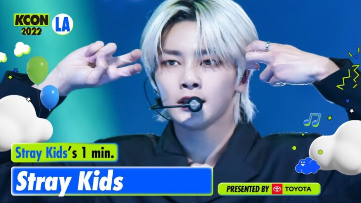 Stray Kids (스트레이 키즈) ‘s 1min. ⏱💚 | KCON 2022 LA