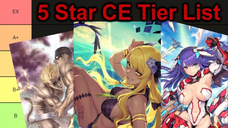 Fate/Grand Order – FREE 5 Star Craft Essence Tier List 2022