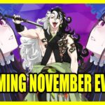 Upcoming November Event Guide (Fate/Grand Order)