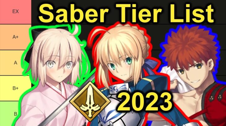 Fate/Grand Order – Saber Tier List 2023