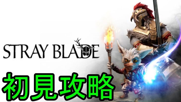 【Stray Blade】初見攻略 ① (ハイパー・レスポンシブ・コンバット・システムとは)【23/4/21】【忖度しないガチゲーマー】【PS/Xbox/PC】