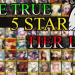The Definitive FGO 5 Star Tier List! 2023!~Forever [Fate/Grand Order]